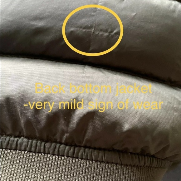 Lululemon Men’s Get Up Get Down Goose Down Hoodie Full Zip Jacket Moss Green Med - Picture 8 of 12